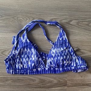 Tommy Bahama blue bikini top
